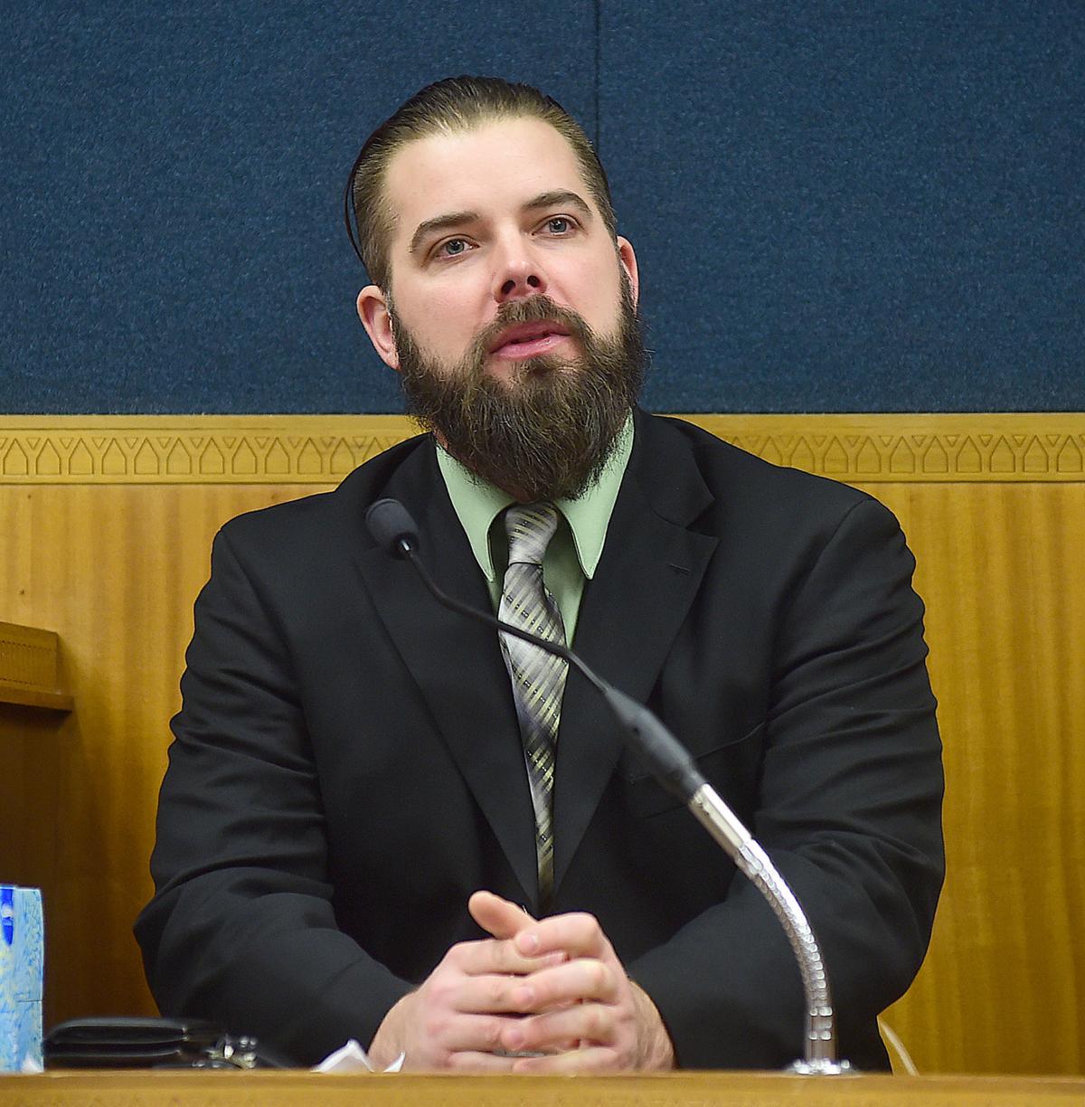 Jury watches police interview of man suspected in girlfriend #39 s Jury watches police interview of man suspected in girlfriend #39 s