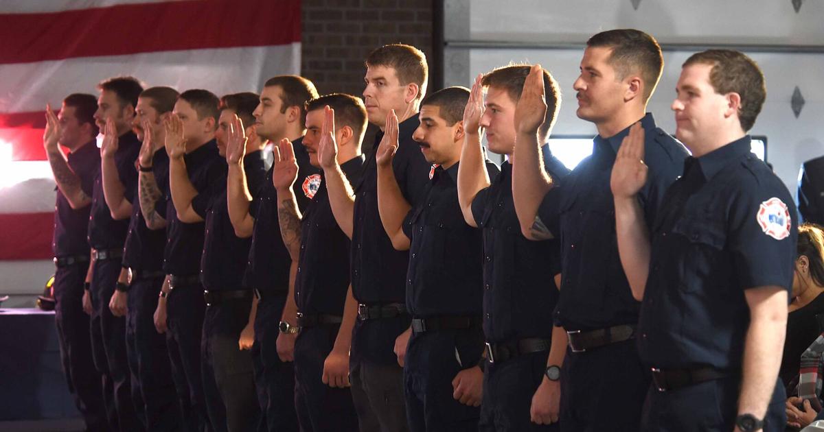 Photos: Firefighter graduation ceremony
