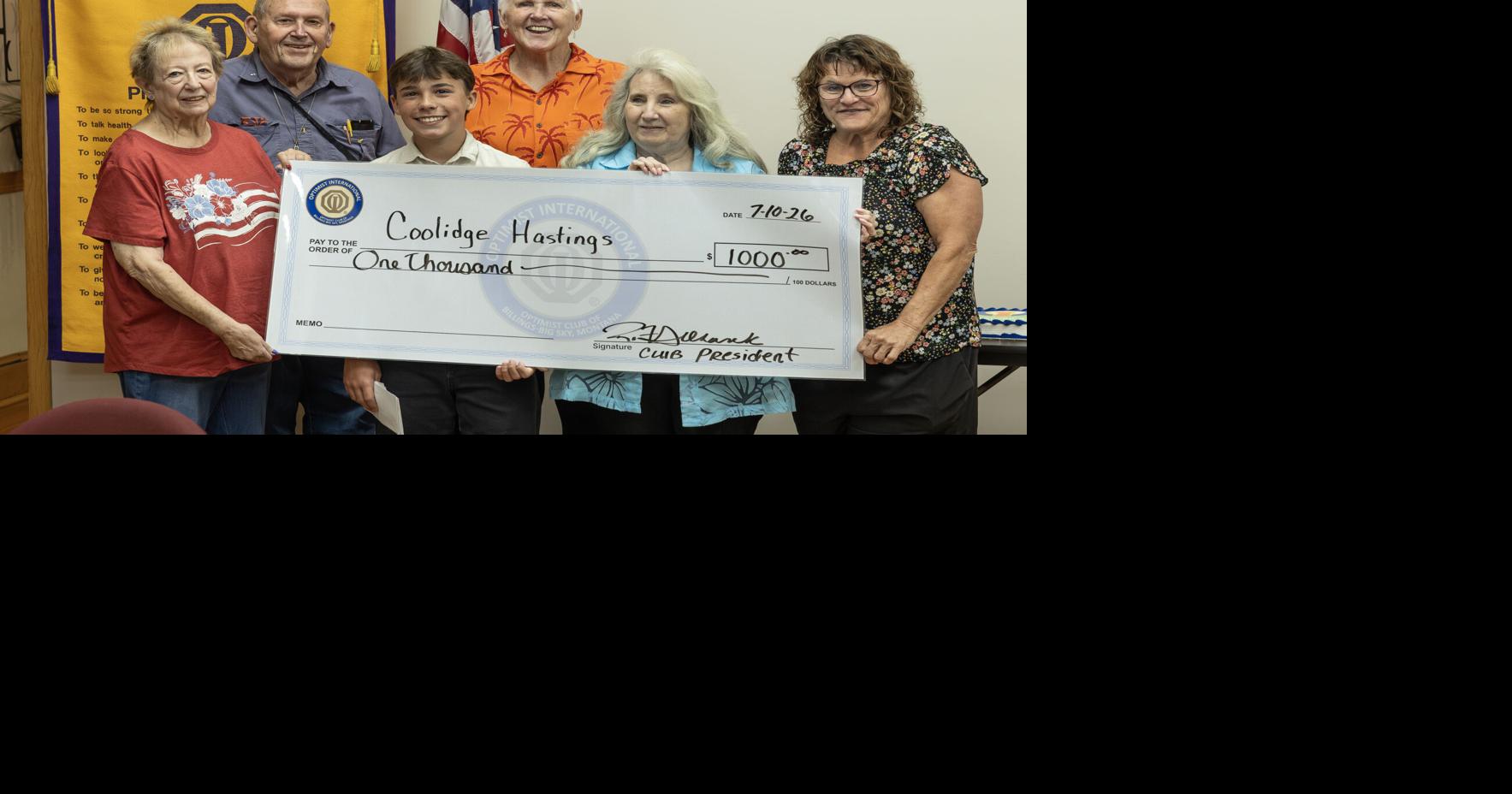 Photos: Local student wins District Optimist oratorical contest, advances to regionals in St. Louis