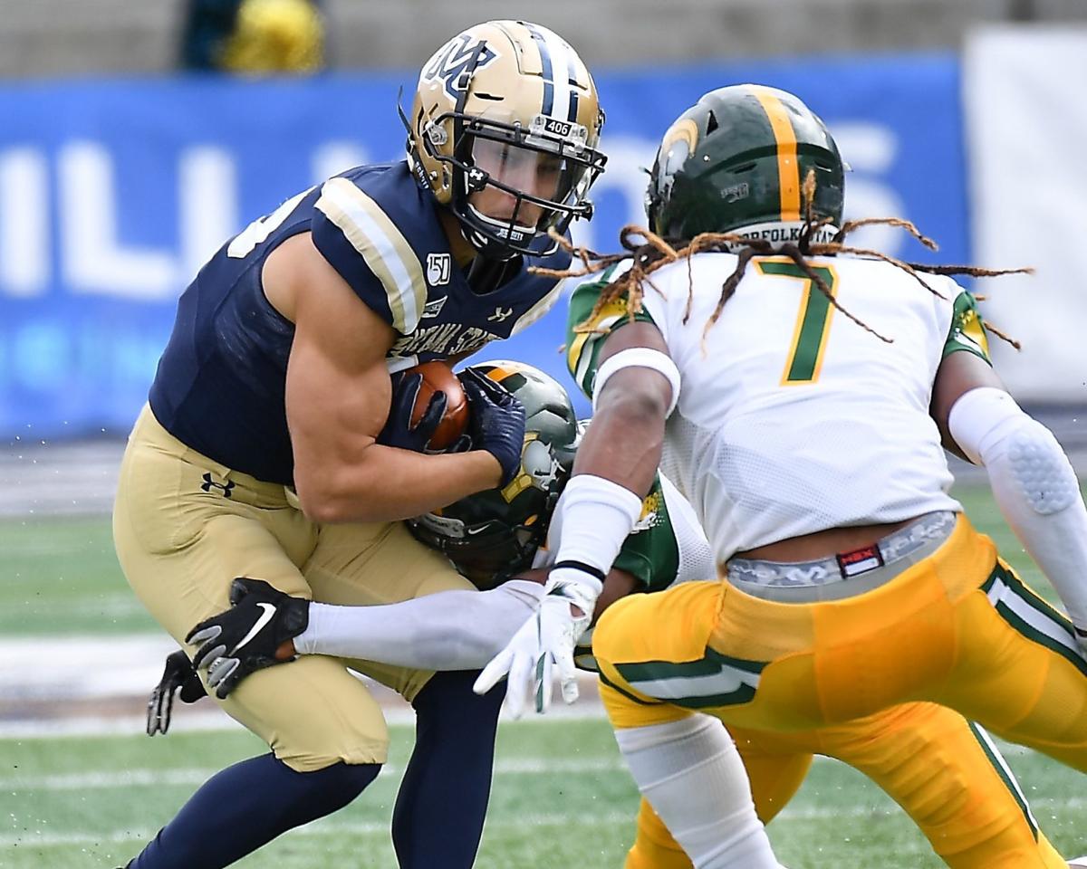 Tucker Rovig Takes Qb Reins Montana State S Offense Erupts In Blowout Of Norfolk State Montana State University Bobcats Billingsgazette Com