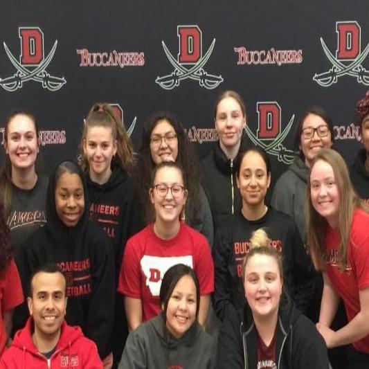Dawson Cc Guard Kitawna Little Light Signs With American Indian