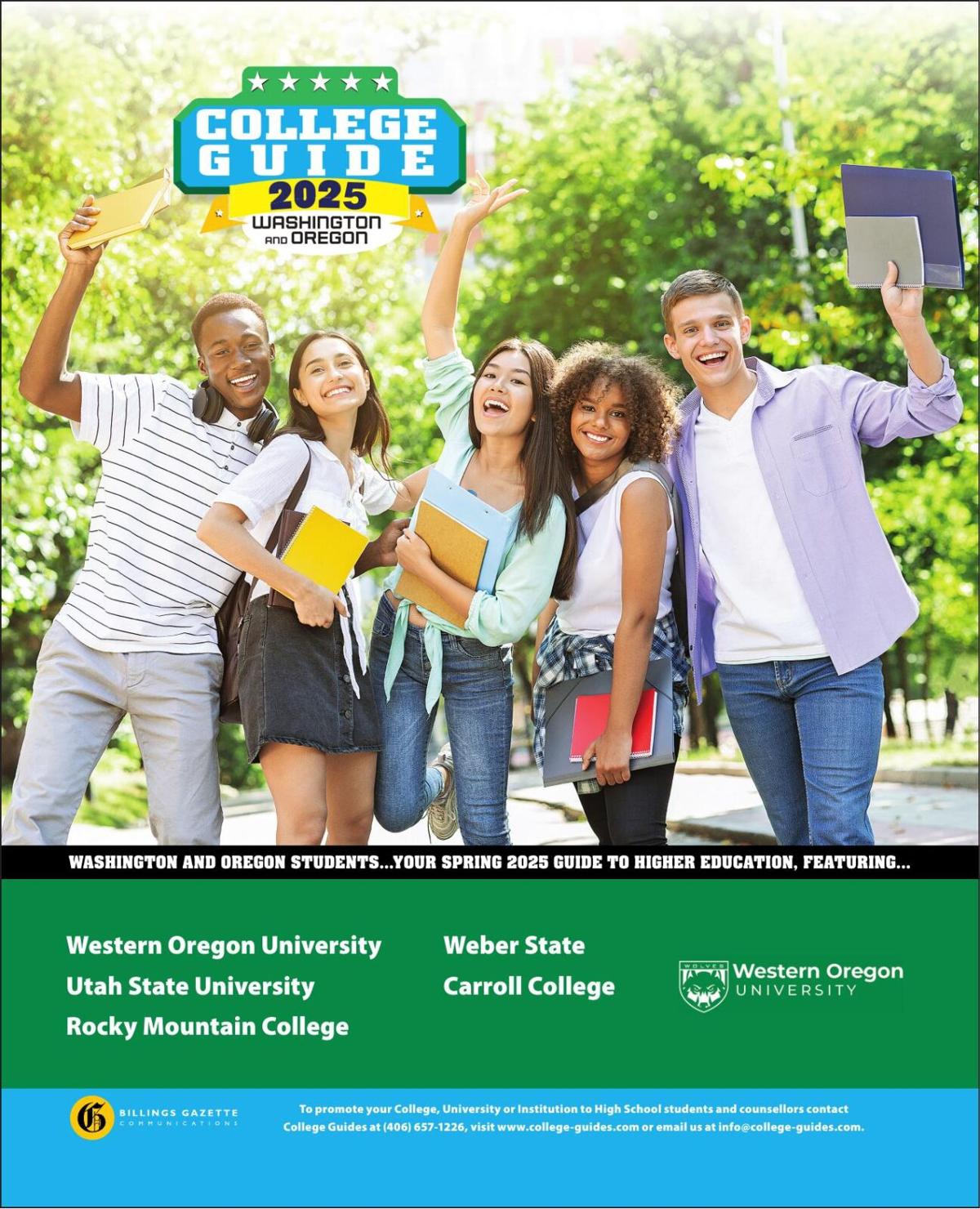 Washington & Oregon Spring College Guide 2025
