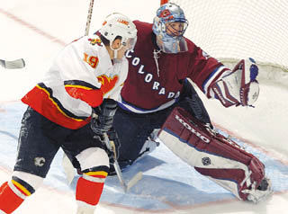 Patrick Roy Avalanche — Game Worn Goalie Jerseys