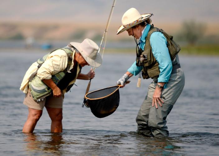 Beginner Fly Fishers Receive Practical Advice From Veteran Casters