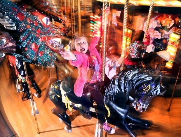 clarks carousel ride