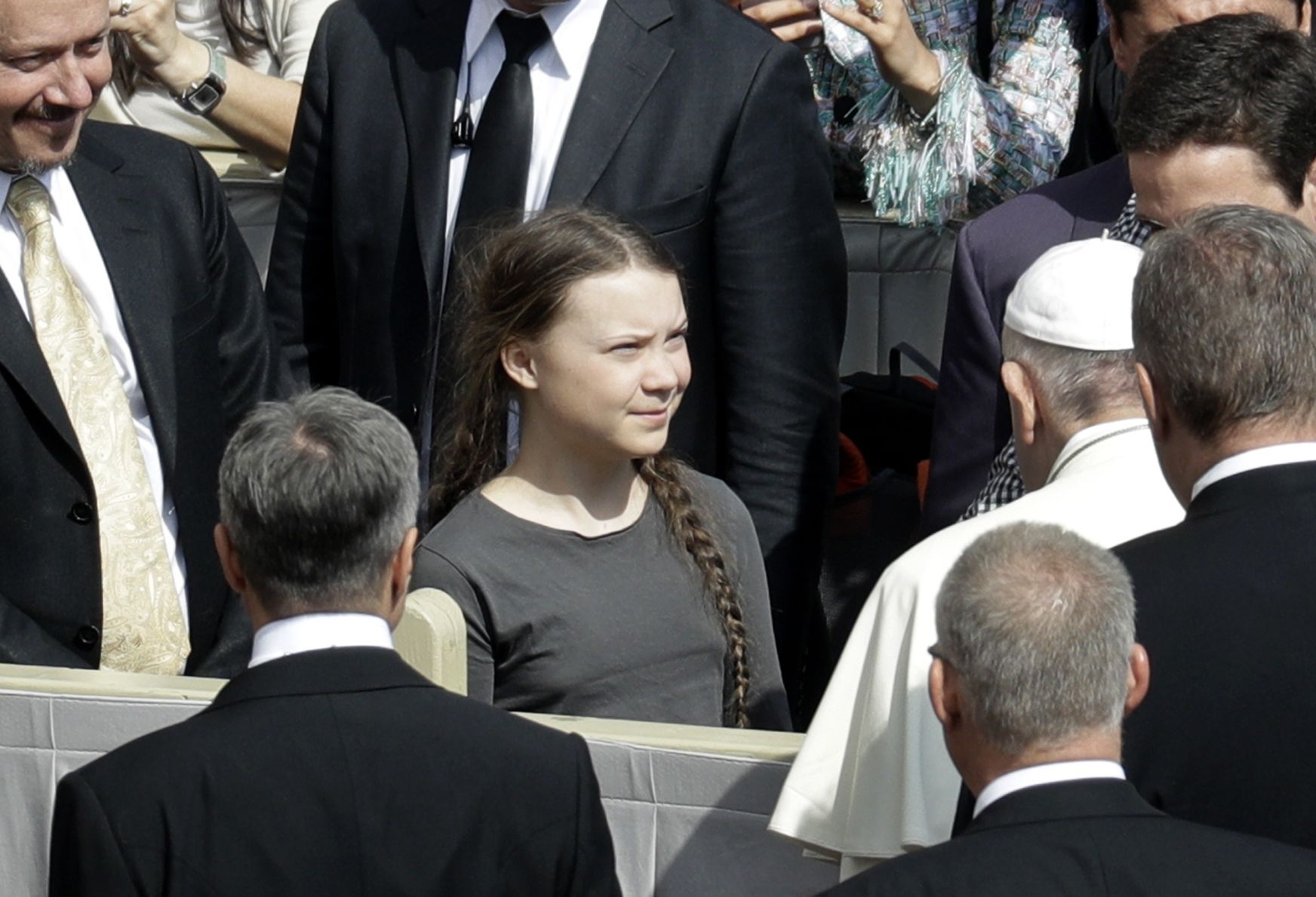 Greta Thunberg Standing