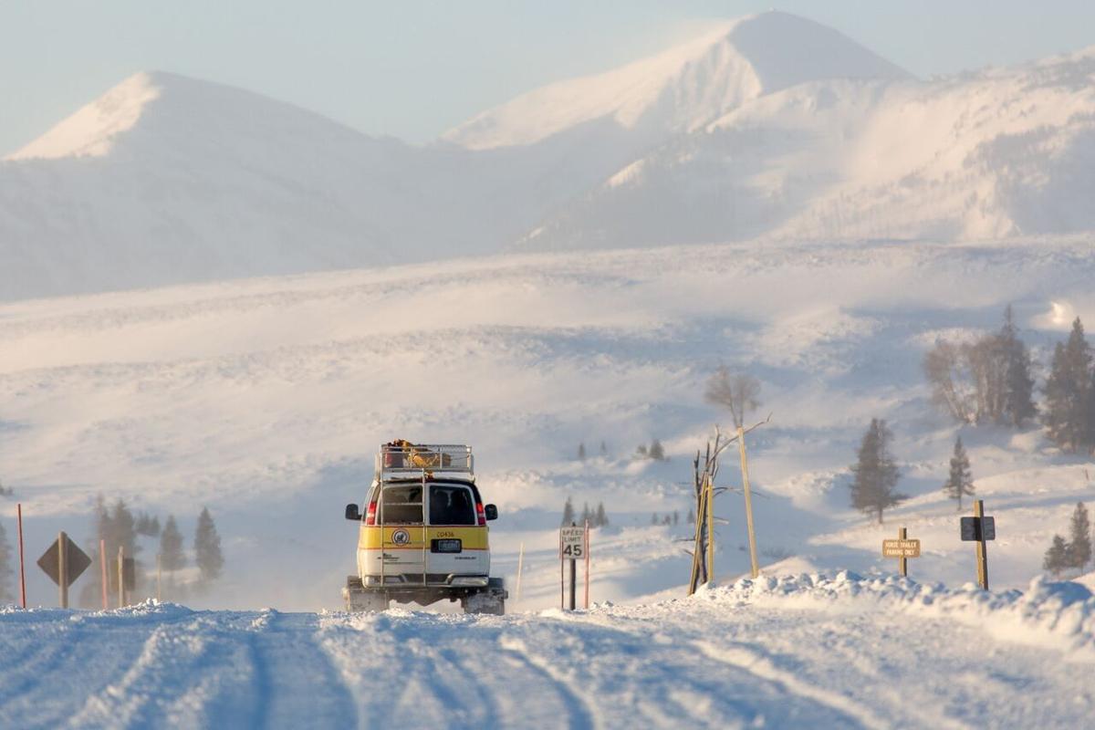 Self Guided Snowmobile Tours Fat Tired Snowcoaches On