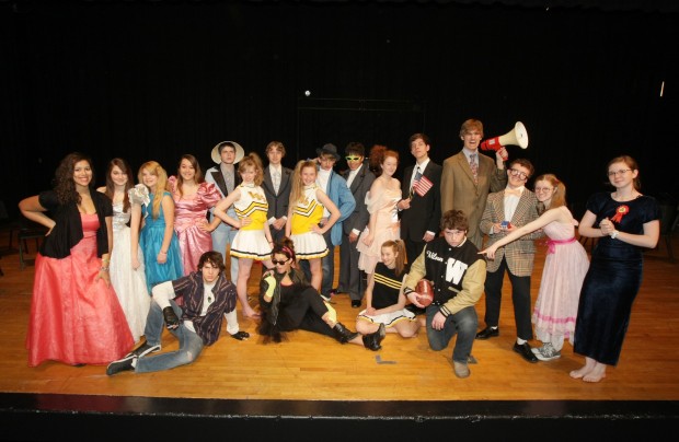 West High's 'Awesome '80s Prom' mixes script, improv
