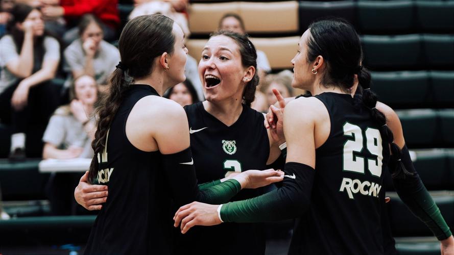 Rocky Volleyball Earns Well-Fought Four-Set Win Over MSU-Northern