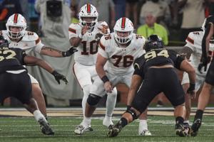 NCAA Football: Miami at Wake Forest