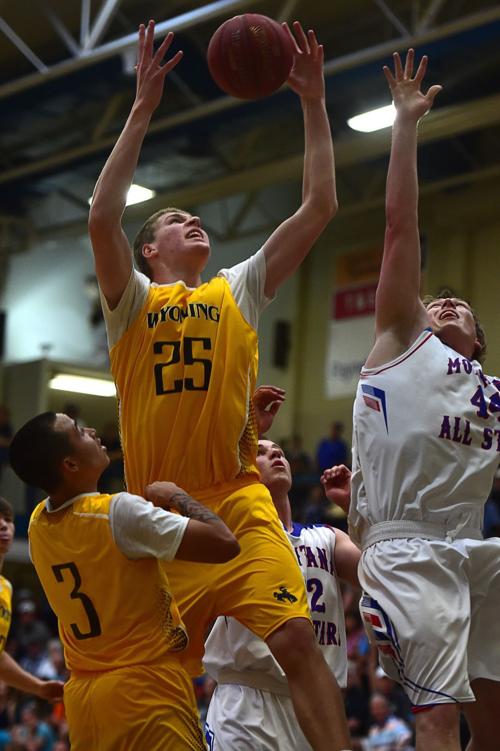 Griz Basketball Represented In Montana Wyoming Series With Rock