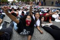 Justice for George Floyd protest