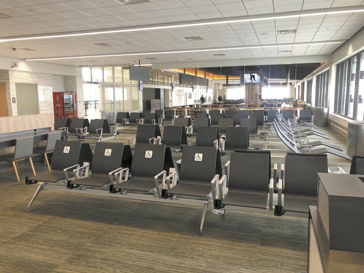 The passenger area