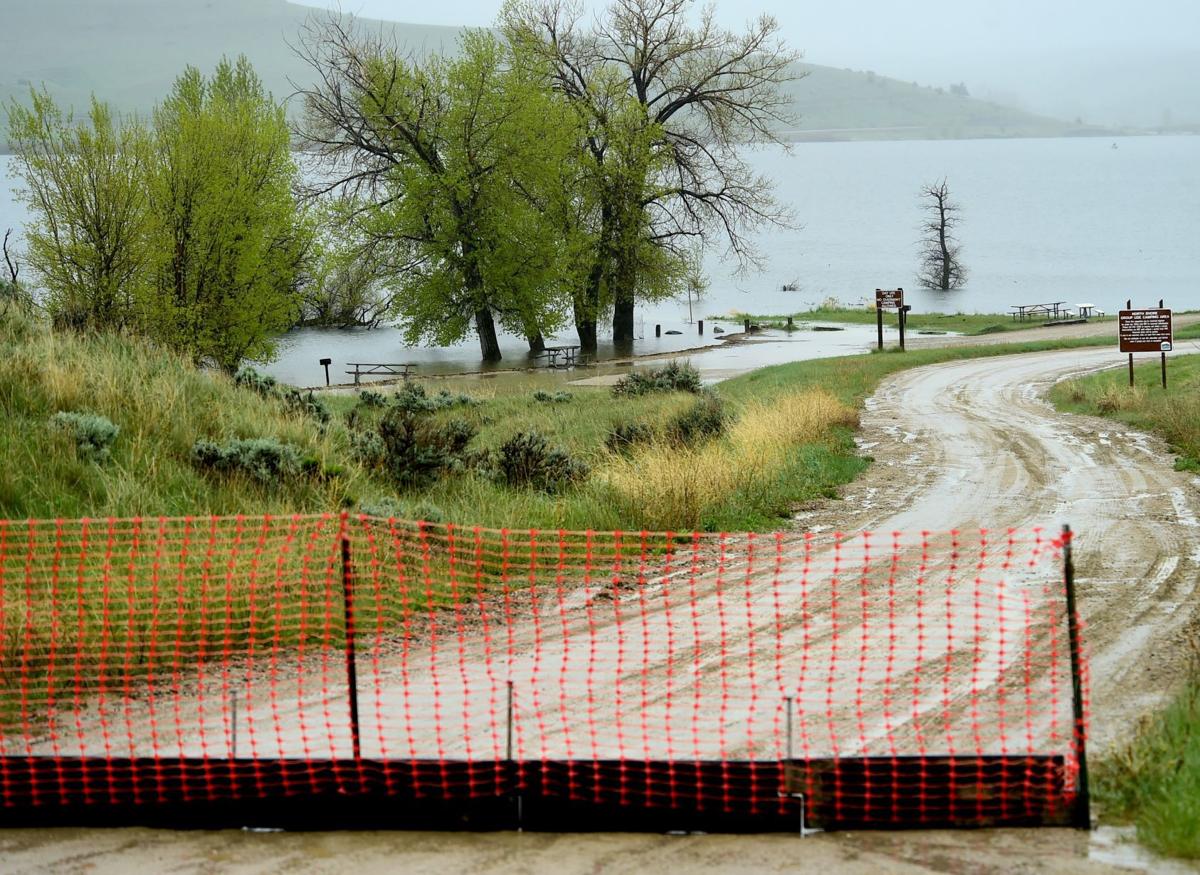 Flooding closes Cooney State Park