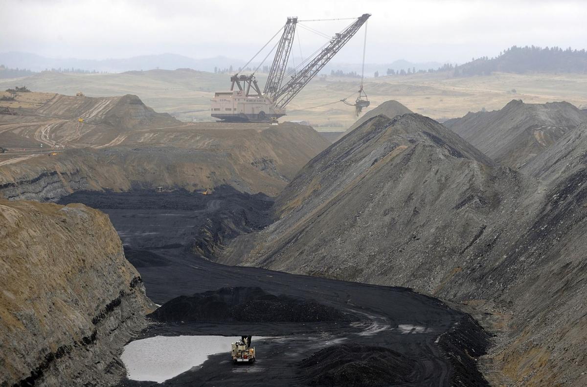 Montana coal production down a third