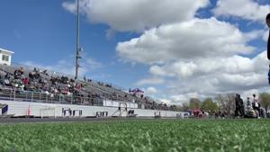 Columbus sprinter Garret Prather wins 100 dash at Laurel Gold Strike Invitational