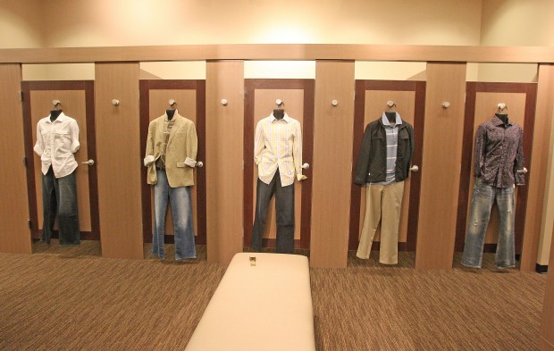 Construction Zone: Men's Wearhouse 