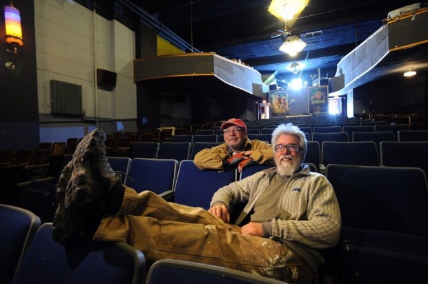 Jeff Anderson and  Lee J. Hanchett in the Roman Theatre