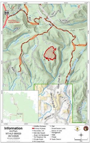 Fire map