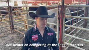 Prior to competing at the Riggin Masters, first-day leader Cole Reiner was pumped up for the opportunity