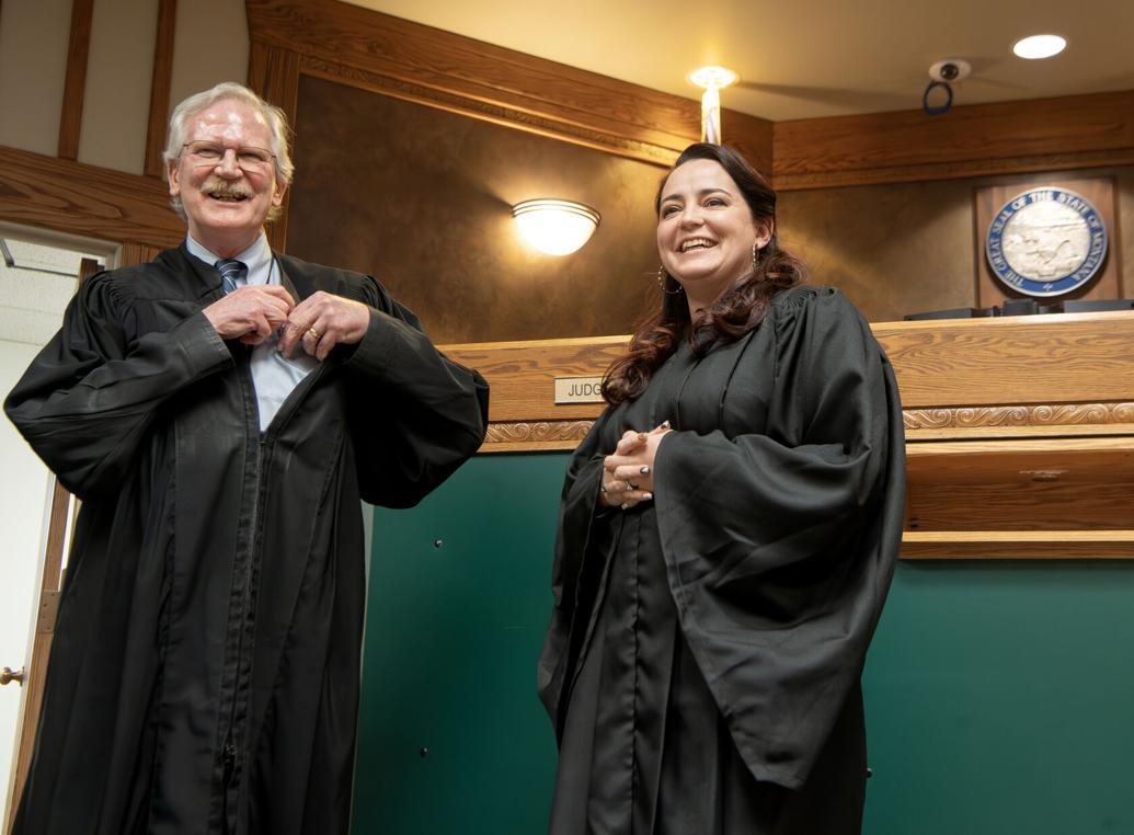 Billings Municipal Court Judge Katie Heller sworn in Tuesday