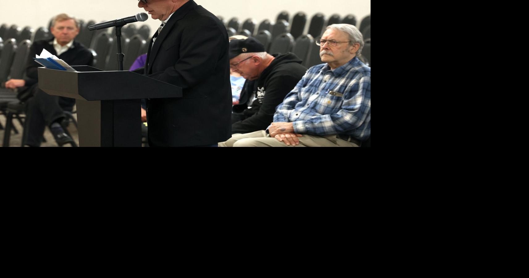 Photos holds a public hearing on Laurel mental health facility
