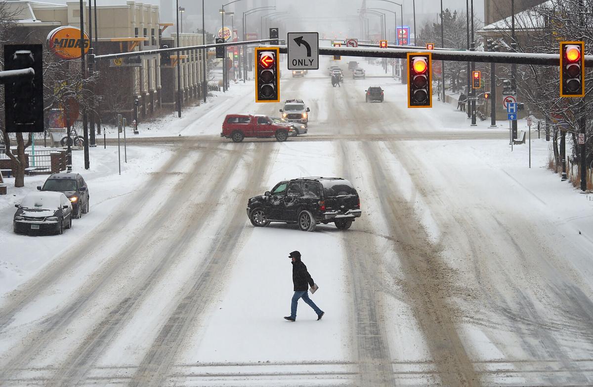 Photo Snowstorm arrives in Billings