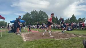 Scenes from day one of State B track and field