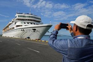 Cruise ship’s residents left stranded after fuel prices soar