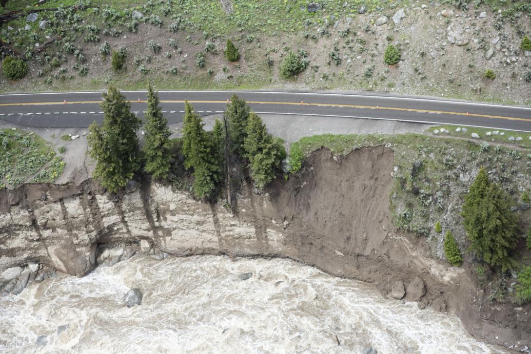 VIDEO Yellowstone releases compilation showing June flood damage