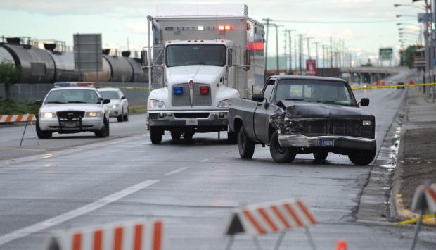 Pedestrian hit, killed by pickup on Montana Avenue