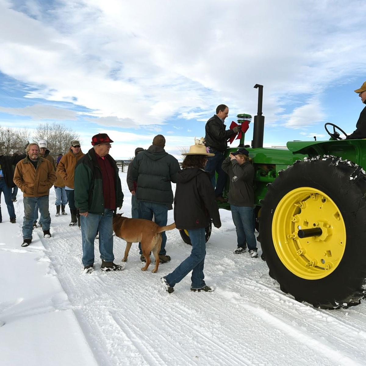 After Learning Of Worn Tractor Fleet At Special K Ranch Man