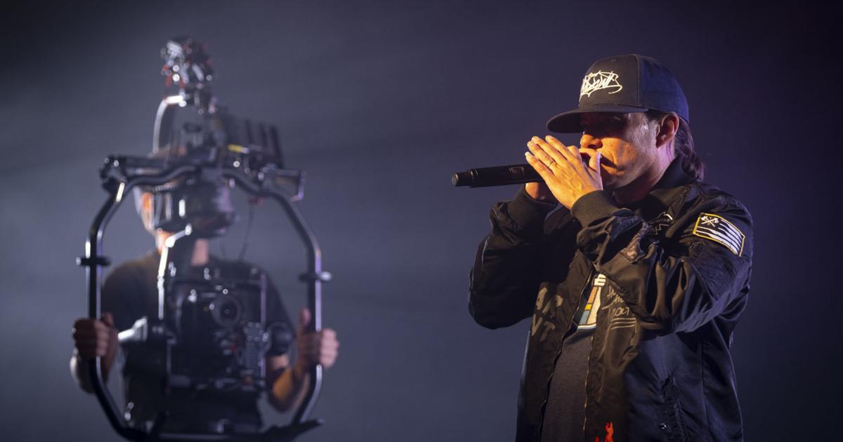 Photos: Apsáalooke rapper Supaman films music video at Pub Station