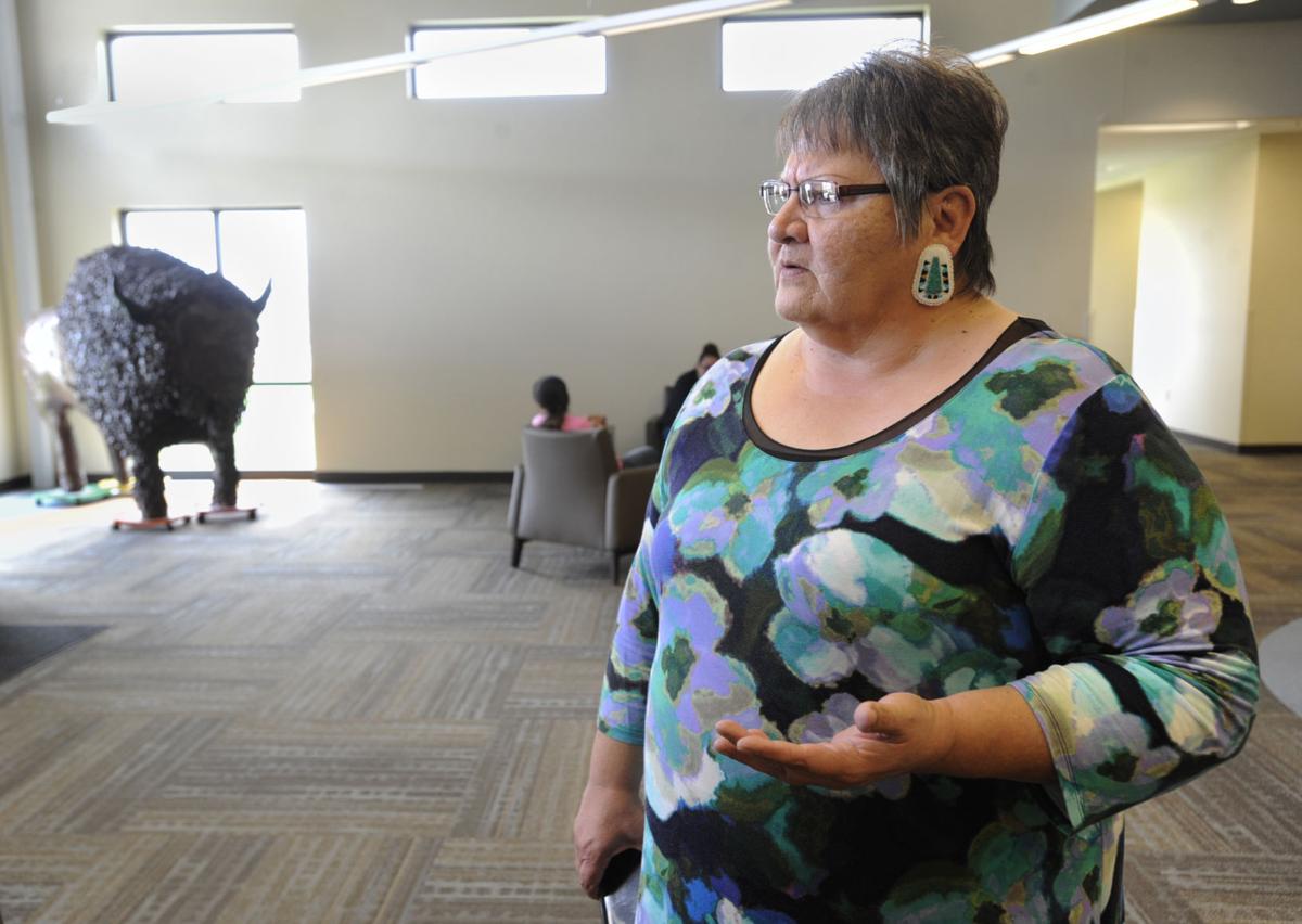 Roxanne Gourneau of the Fort Peck tribal council