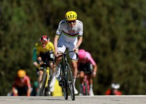 Four-time champ Tadej Pogacar takes lead in Tour de France