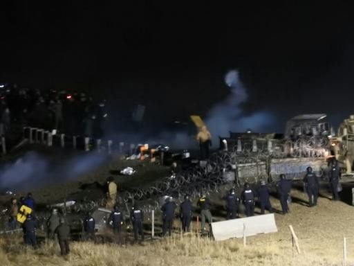 Pipeline protester seriously injured; conflicting accounts