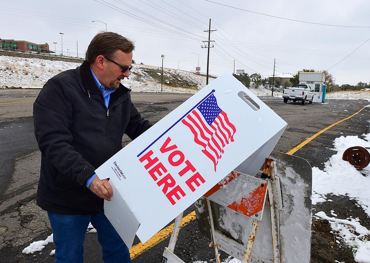 Ballot drop at MetraPark