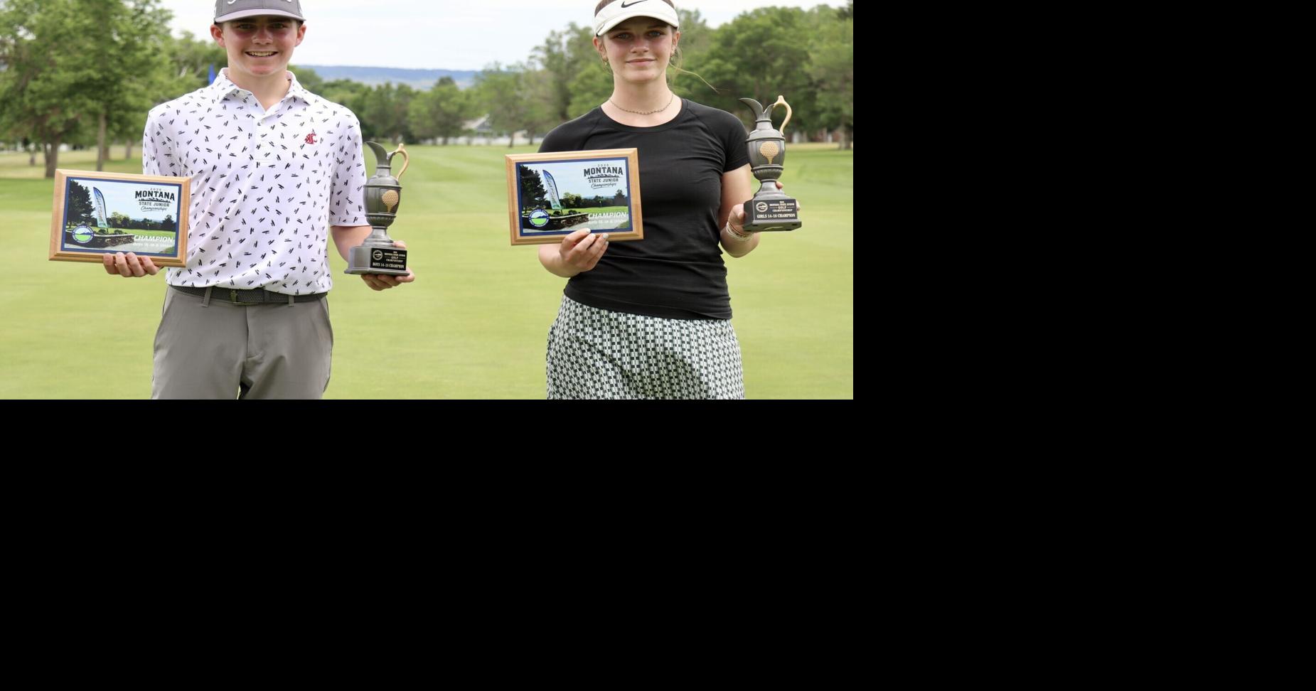 John Gilbert, Cate Leydig stave off surges to win MSGA State Junior Championships titles