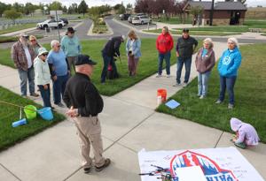 Photo: Yellowstone National Cemetery cleanup