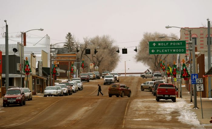 Scobey downtown