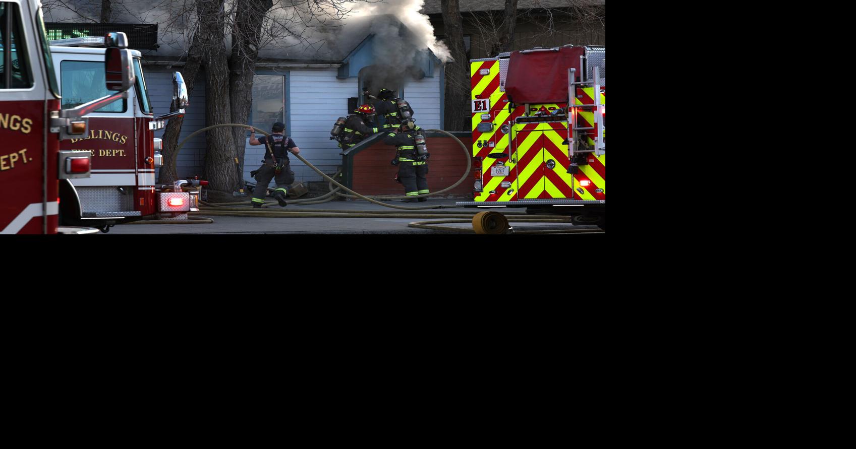 tiny's fire scene