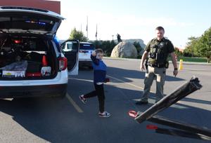 Photos: Shop With a Cop event on Sunday morning