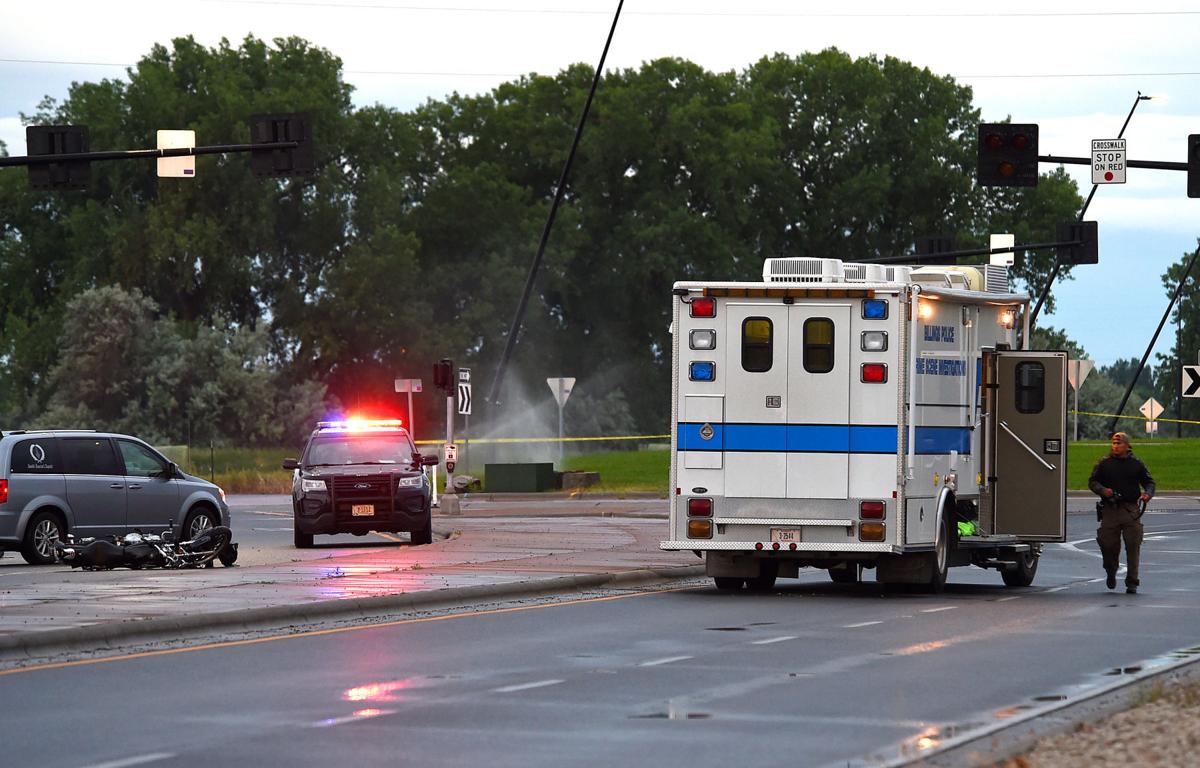 Motorcycle crash