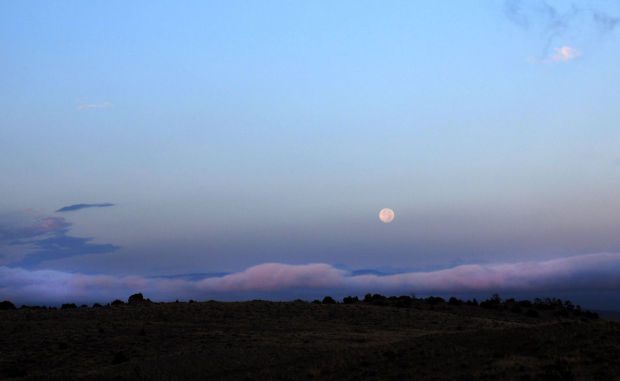 2.24 Pryor Mountain Moonrise