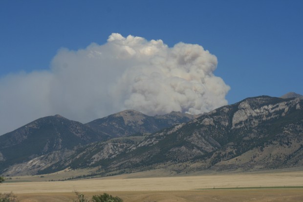 tobacco roots fire New fire erupts in Tobacco Root Mountains