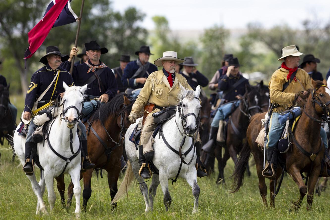Photos Battle of the Little Bighorn reenactment