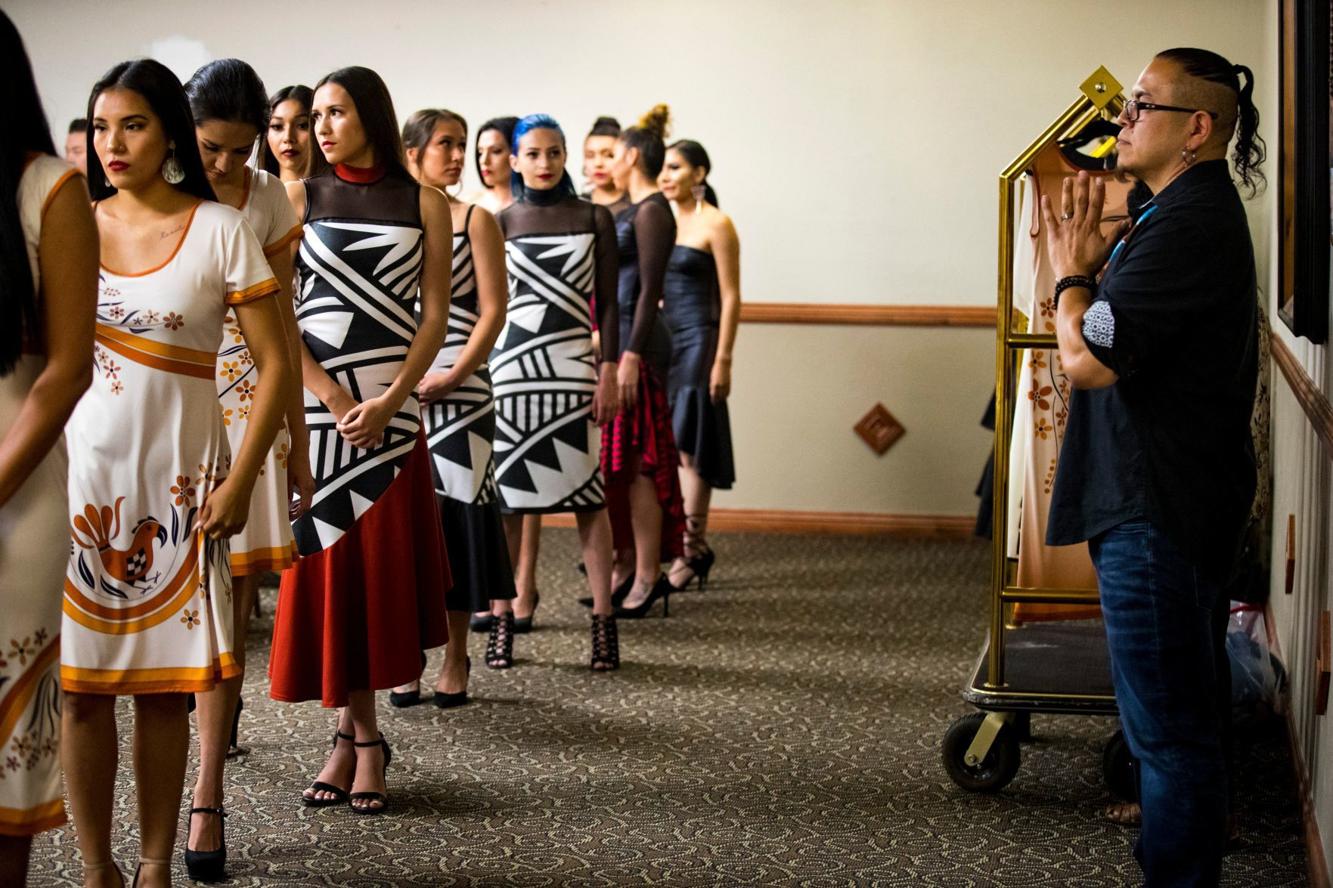 Native American fashion show highlights traditional designs