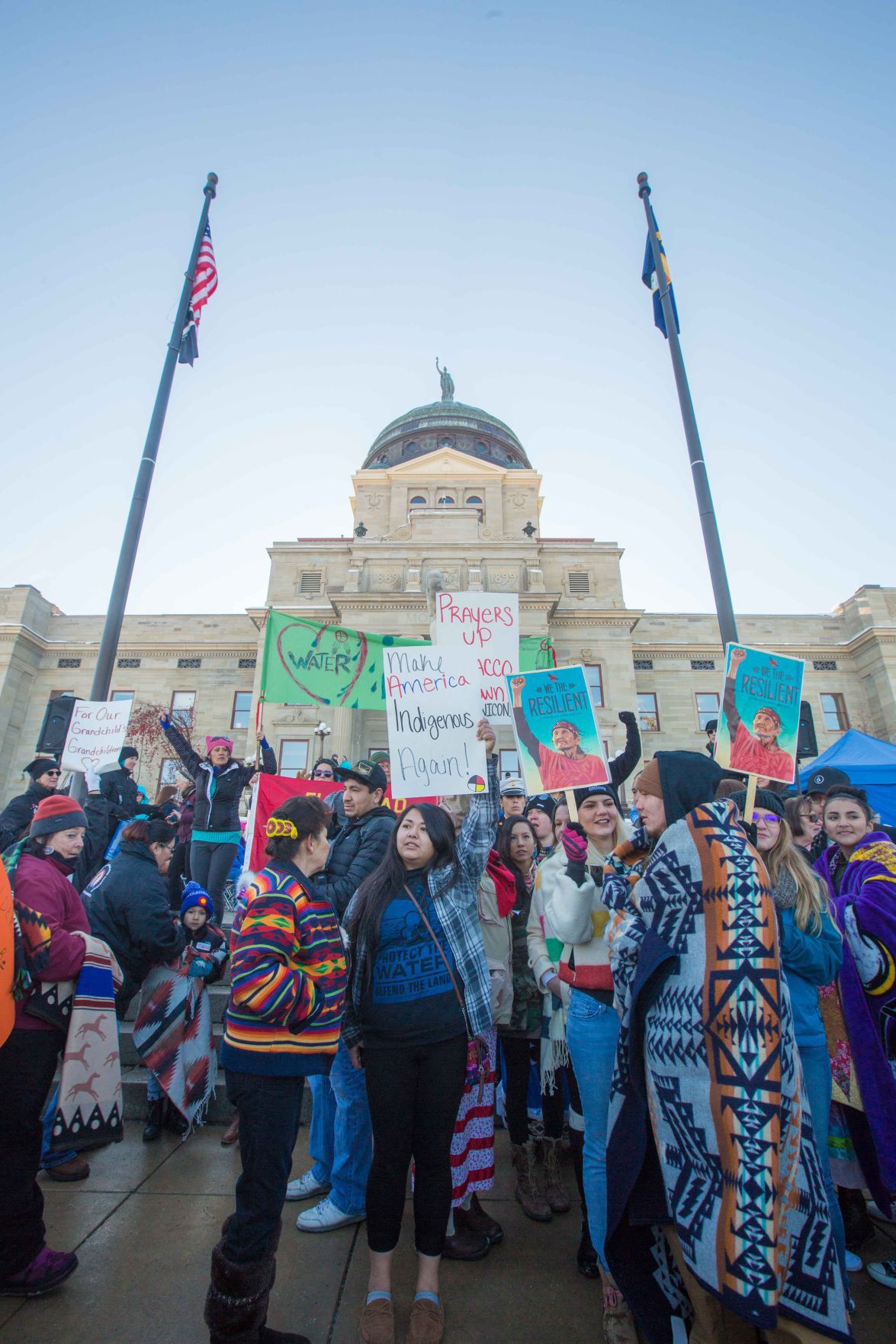 Photos Montana Women's March in Helena Montana News