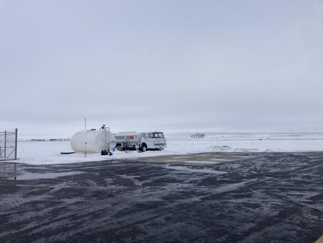 Medical flight slides off runway at Poplar airport on Montana HiLine