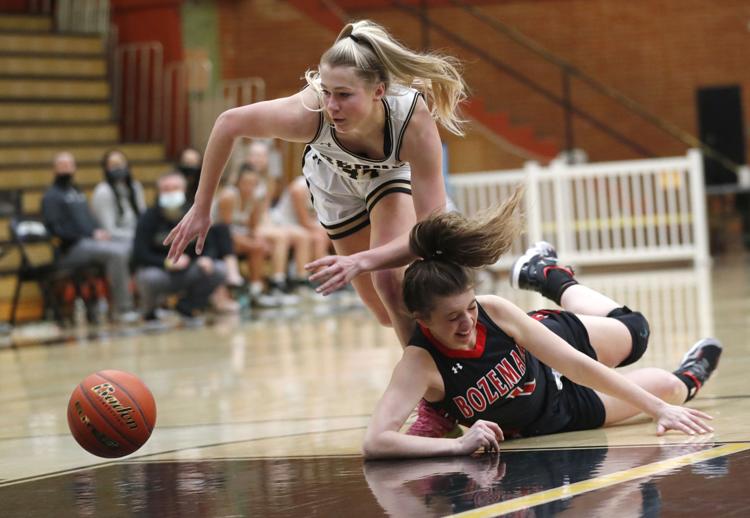 Photos: Billings West girls take down Bozeman | Girls Basketball